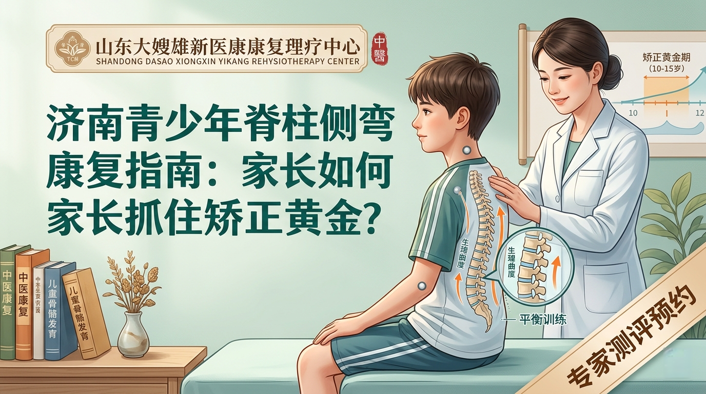 濟南青少年脊柱側彎康復指南：家長如何抓住矯正黃金期？
